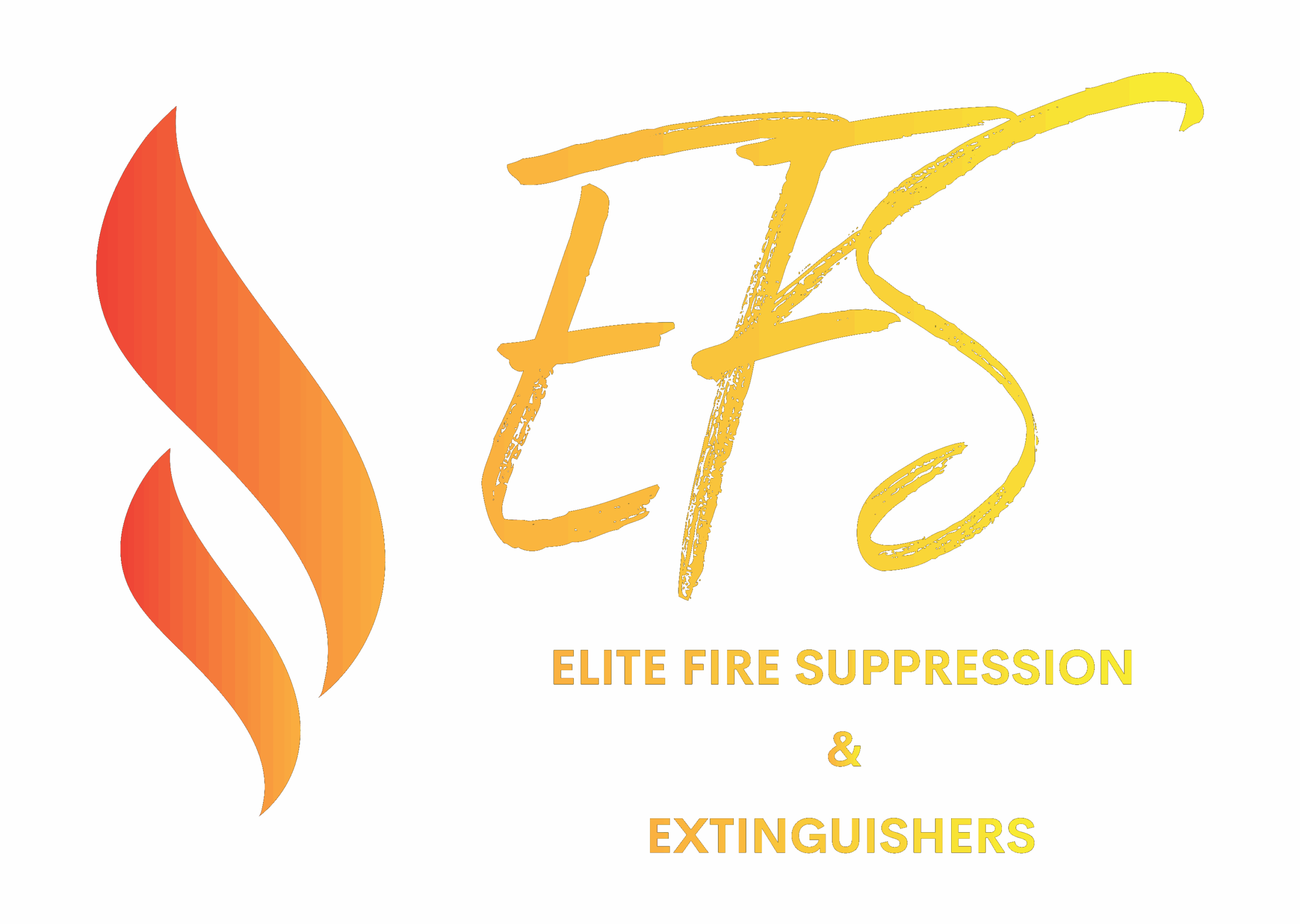 Elite fire suppression and extinguishers logo